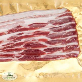Streaky bacon, Park Hill Farm, Pork, Oxford Sandy and Black Pigs, Bacon, Sausage