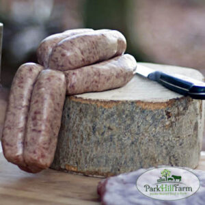 Traditional pork sausages